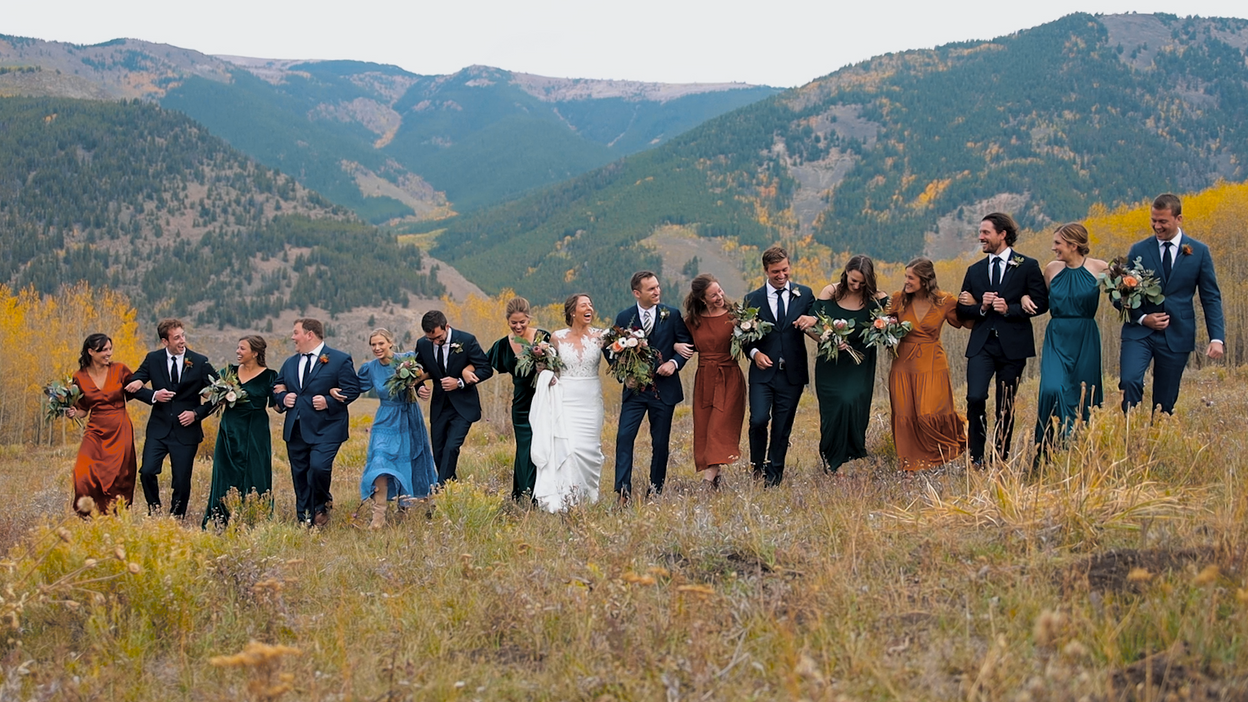 Epic Mountain Meadow Love Story